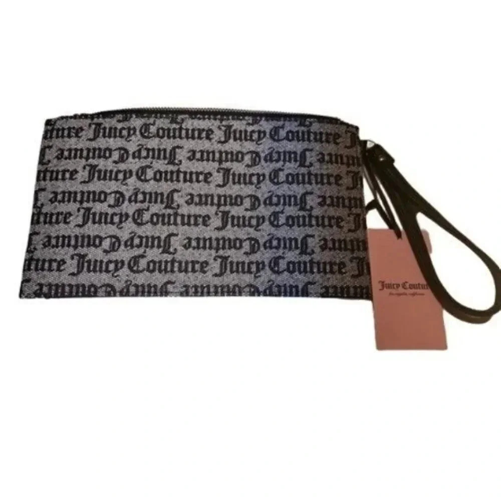 Juicy Couture 'Under Lock & Key' Logo Wristlet - Picture 2 of 6